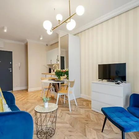 Apartament Sky Home- Blue 2 -manufaktura, Bezpłatny Parking, Klima, Dostęp Na Kod Łódź