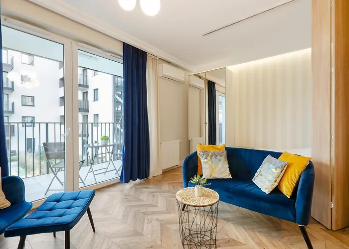 Sky Home- Blue 2 -manufaktura, Bezplatny Parking, Klima, Dostep Na Kod