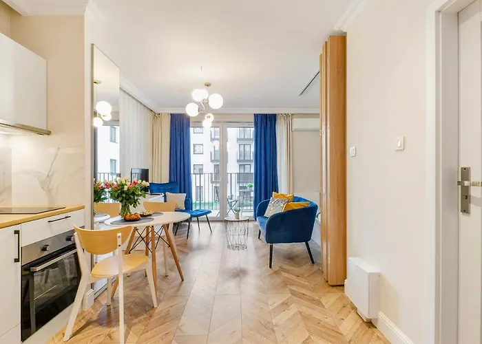 Sky Home- Blue 2 -manufaktura, Bezplatny Parking, Klima, Dostep Na Kod