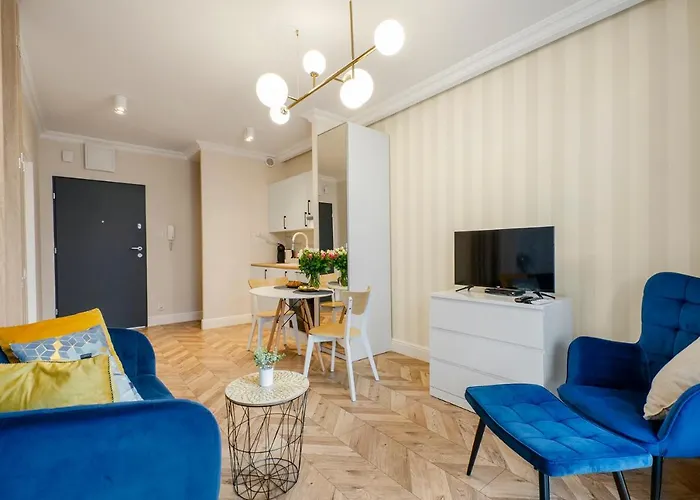 Appartement Sky Home- Blue 2 -manufaktura, Bezplatny Parking, Klima, Dostep Na Kod Łódź