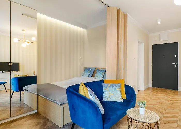 Sky Home- Blue 2 -manufaktura, Bezplatny Parking, Klima, Dostep Na Kod Appartement Łódź