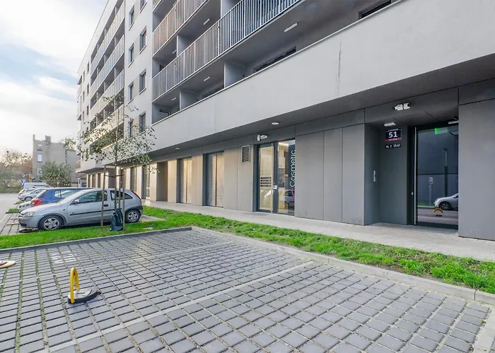 Sky Home- Blue 2 -manufaktura, Bezplatny Parking, Klima, Dostep Na Kod Lejlighed *